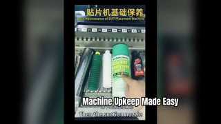 الصيانة الأساسية لآلة الالتقاط والوضع SMT